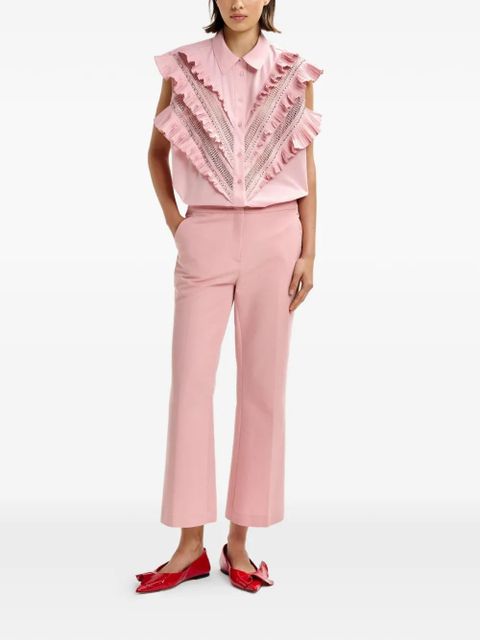Essentiel Antwerp Jeandarlene ruffled shirt - Pink - zdjęcie produktu nr 2