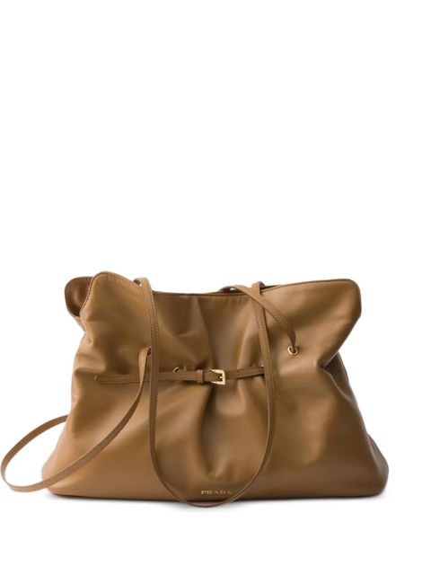 Prada Dada large nappa leather tote bag - Neutrals - zdjęcie produktu nr 1