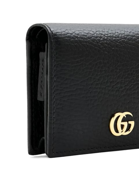 Gucci logo-plaque card case - Black