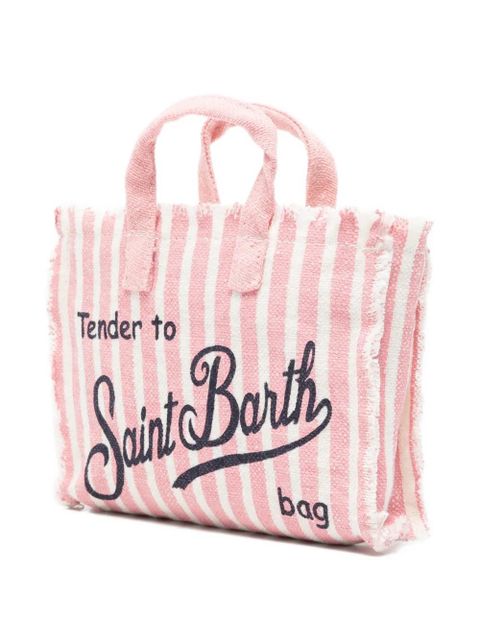 MC2 Saint Barth striped phone bag - Pink
