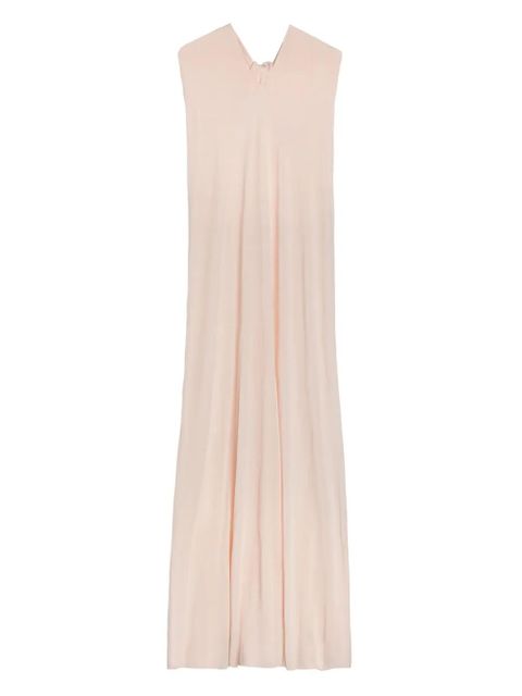 Jil Sander draped maxi dress - Neutrals - zdjęcie produktu nr 2