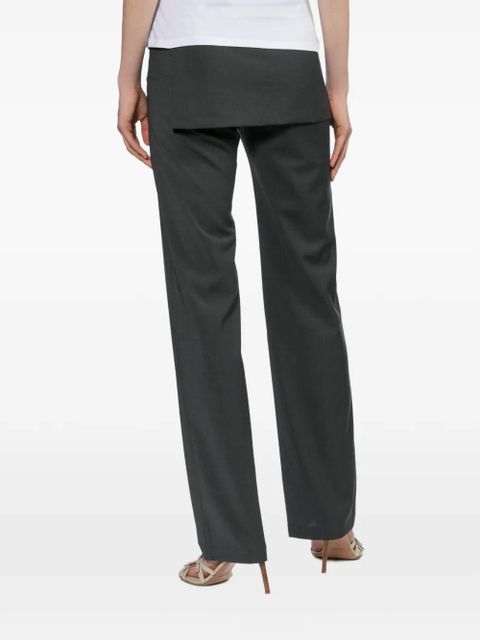 Paloma Wool Archive buckle-detail trousers - Grey