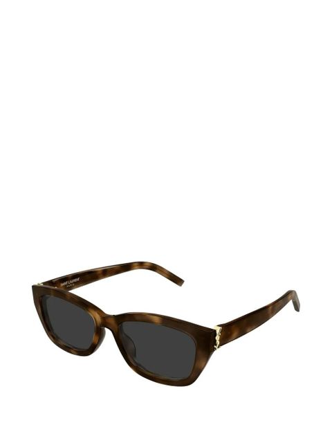 Saint Laurent Eyewear square-frame sunglasses - Brown - zdjęcie produktu nr 2
