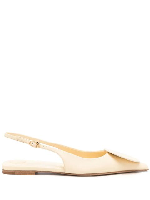Jacquemus Les Slingback Duelo Plates ballerina shoes - Neutrals - zdjęcie produktu nr 1
