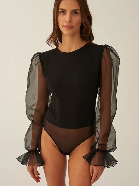 Undress Code body z dodatkiem jedwabiu Thong