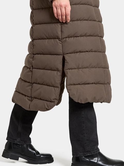 Didriksons kurtka STELLA damska kolor brązowy zimowa 505538