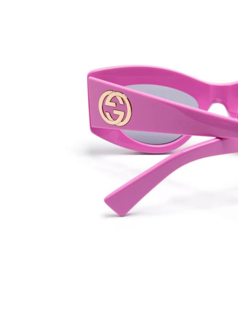 Gucci Eyewear cat-eye-frame sunglasses - Black - zdjęcie produktu nr 2