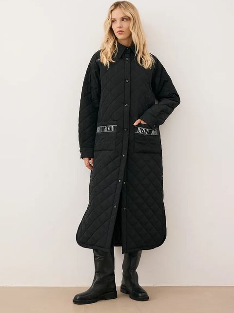 Bizuu kurtka MAREVIA kolor czarny przejściowa oversize MAREVIA CZARNY - zdjęcie produktu nr 1