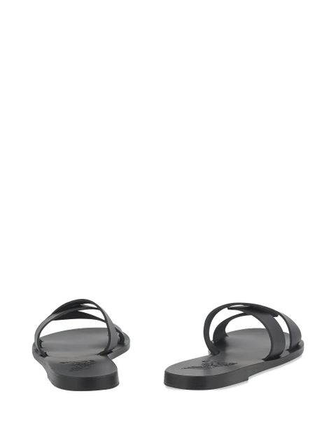 Ancient Greek Sandals Desmos crossover leather sandals - Black - zdjęcie produktu nr 2