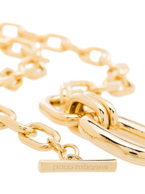 Rabanne double-wrap chain necklace - Gold