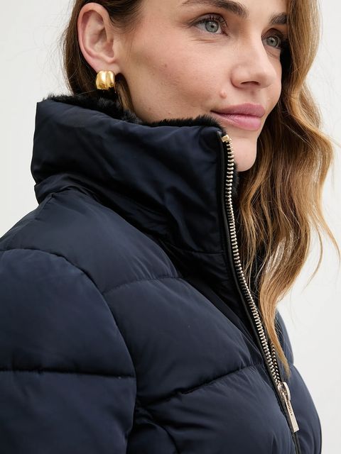 Morgan kurtka puchowa kolor granatowy zimowa GITELA