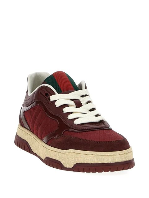 Gucci leather sneakers - Red