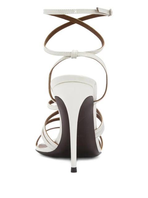 Giuseppe Zanotti 105mm Intriigo Claire sandals - White - zdjęcie produktu nr 2