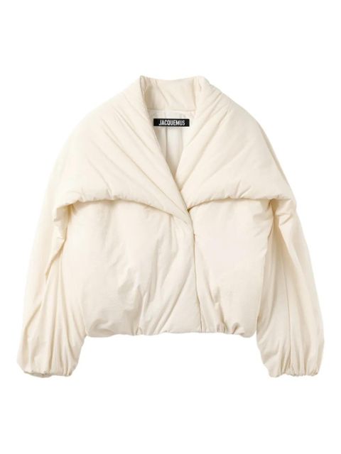 Jacquemus Le Chale bomber jacket - White - zdjęcie produktu nr 1