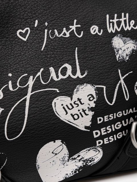 Desigual torebka SESHAT HABANA kolor czarny 25WAXPA6