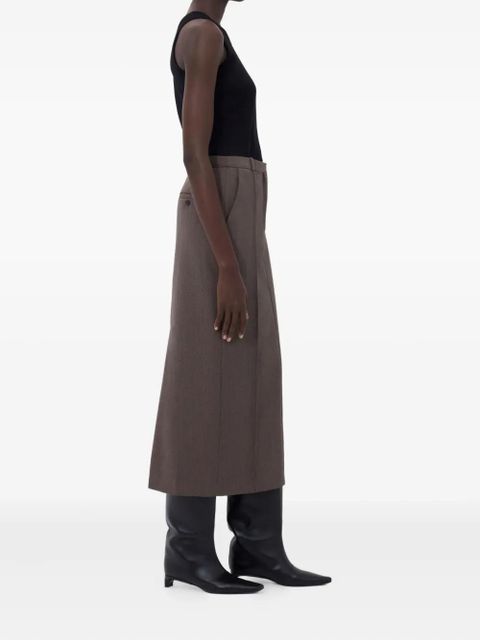 LouLou de Saison Vera maxi skirt - Brown