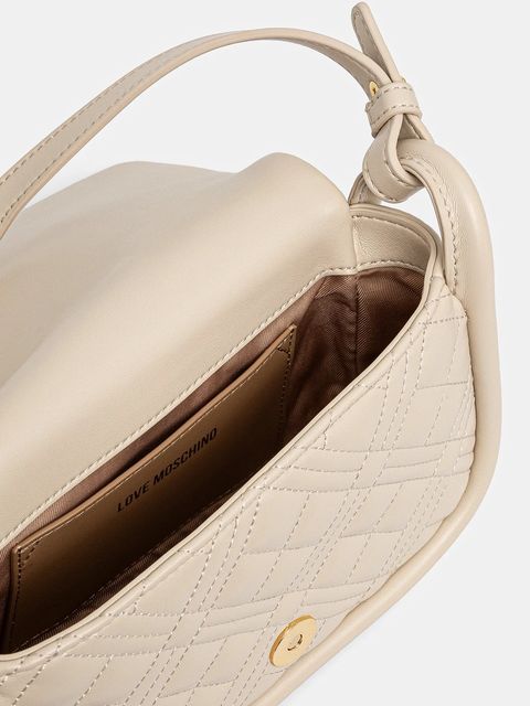 Love Moschino torebka kolor beżowy JC4139PP1