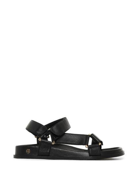 ANINE BING touch-strap sandals - Black - zdjęcie produktu nr 1