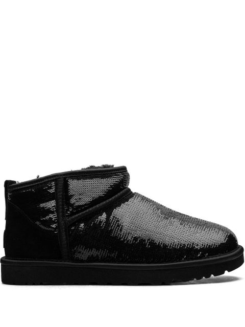 UGG Classic Ultra Mini "Mirror Ball Black" boots - zdjęcie produktu nr 1