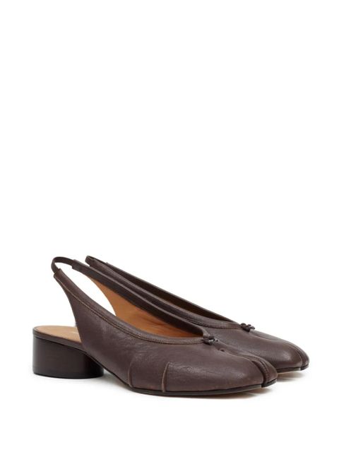 Maison Margiela 30mm Tabi pumps - Brown