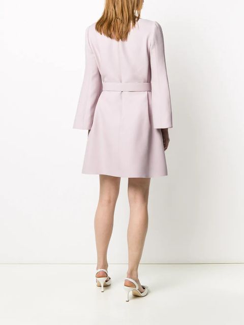Valentino Garavani V pavé belted dress - Purple