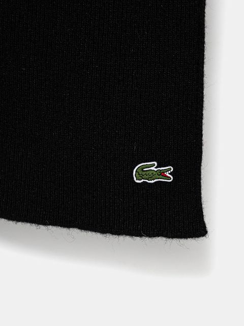 Lacoste czapka i szalik wełniany