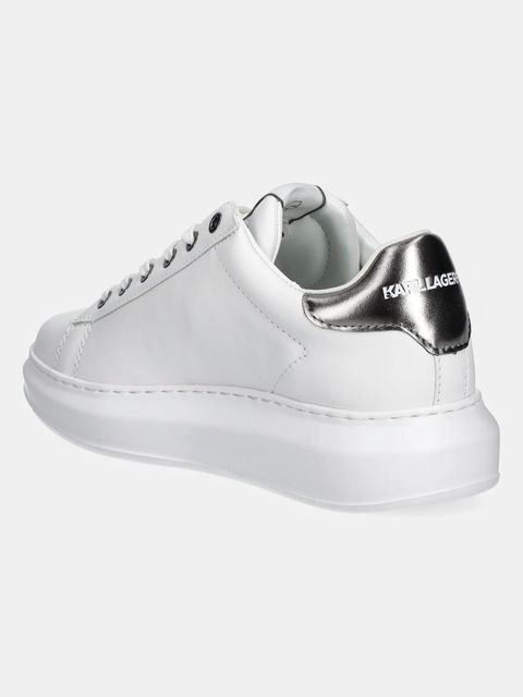 Karl Lagerfeld sneakersy skórzane KAPRI kolor biały KL62538K