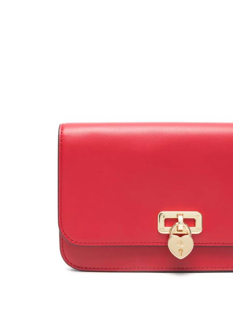 Lauren Ralph Lauren leather cross body bag - Red