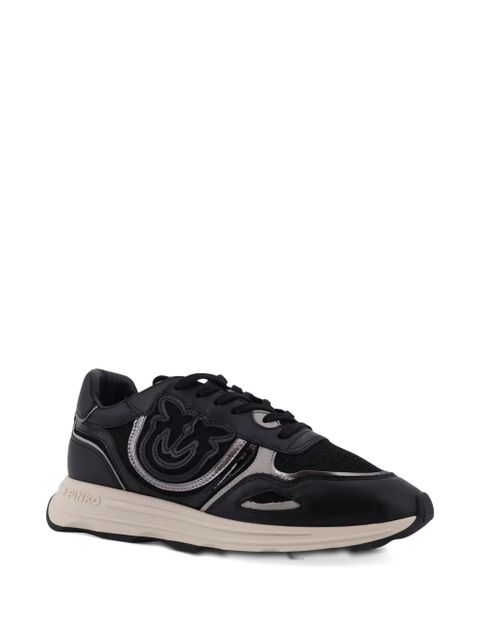 PINKO logo-appliqué sneakers - Black - zdjęcie produktu nr 1