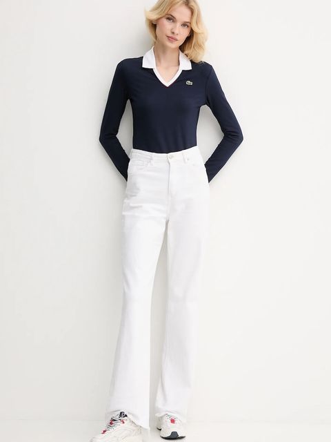 Lacoste longsleeve kolor granatowy DF7785 - zdjęcie produktu nr 2