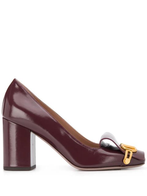 Valentino Garavani VLOGO 85mm pumps - Red - zdjęcie produktu nr 1