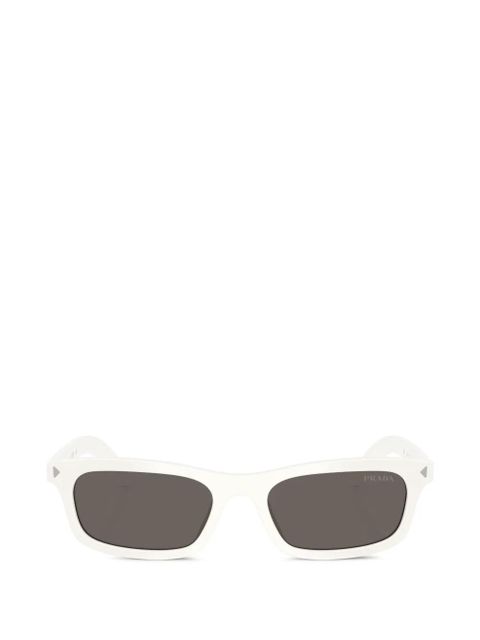 Prada Eyewear rectangle-frame sunglasses - White - zdjęcie produktu nr 1