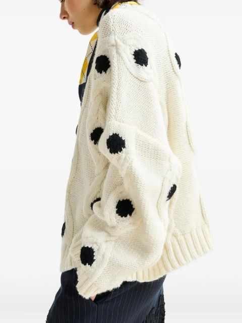 Essentiel Antwerp Ixel cable-knit sweater - White - zdjęcie produktu nr 2