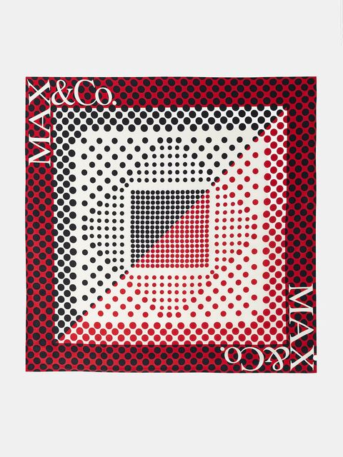 MAX&Co. chusta jedwabna MCABATTISTA - zdjęcie produktu nr 1