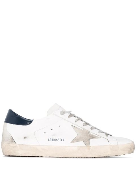 Golden Goose Super-Star distressed-effect sneakers - Neutrals - zdjęcie produktu nr 1