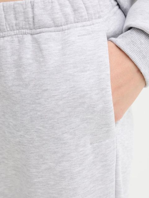 MUUV. spodnie dresowe MUUV. x Answear damskie kolor szary melanżowe