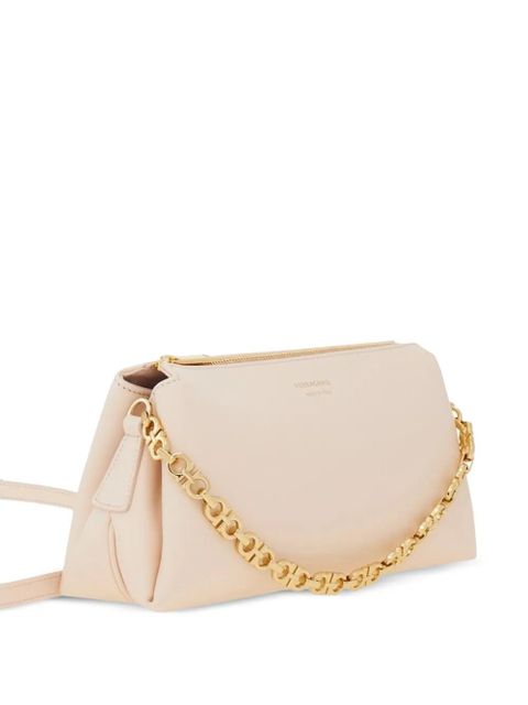Ferragamo Gancini chain strap mini bag - Neutrals