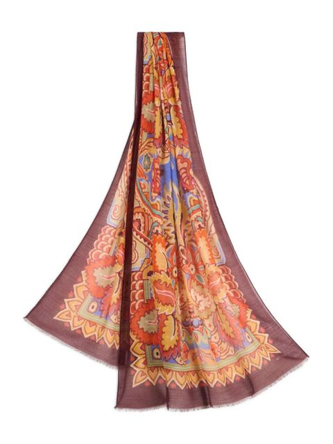 ETRO printed scarf - Orange - zdjęcie produktu nr 2
