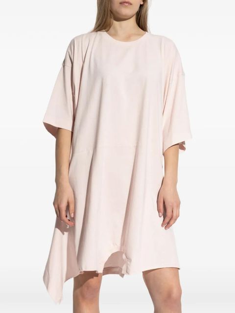 MM6 Maison Margiela asymmetric short-sleeve dress - Pink