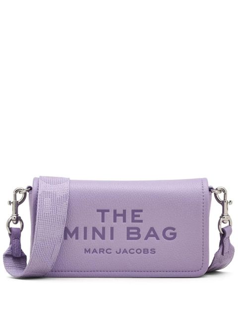 Marc Jacobs The Leather Mini crossbody bag - Purple - zdjęcie produktu nr 1