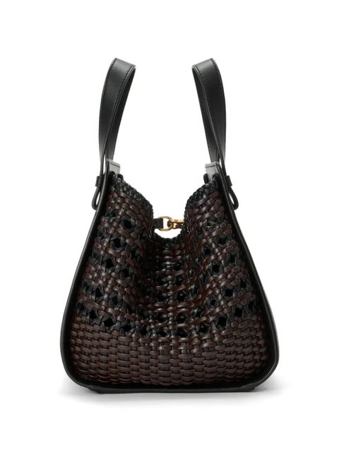LOEWE Hammock woven tote bag - Black