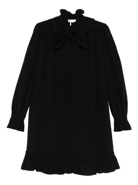 Chloé ruffled mini dress - Black - zdjęcie produktu nr 1