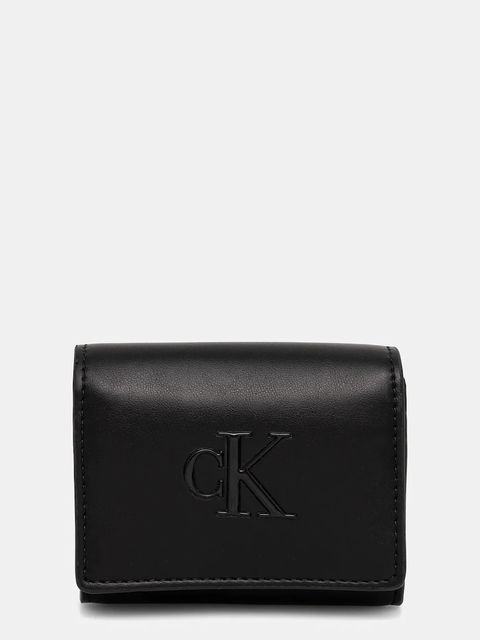 Calvin Klein portfel damski kolor czarny LV04F1047G - zdjęcie produktu nr 1
