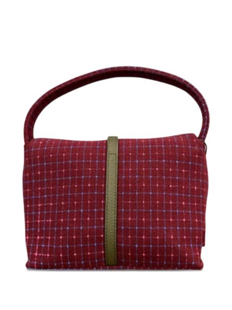 GCDS Mini Comma checked shoulder bag - Pink - zdjęcie produktu nr 2