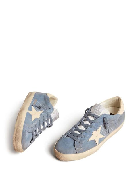 Golden Goose Super Star leather sneakers - Blue