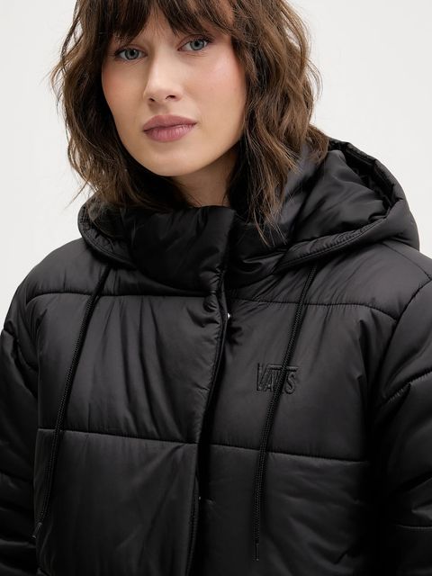 Vans kurtka kolor czarny zimowa VN000PK3BLK1