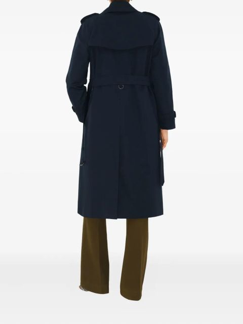 Burberry Waterloo double-breasted trench coat - Blue
