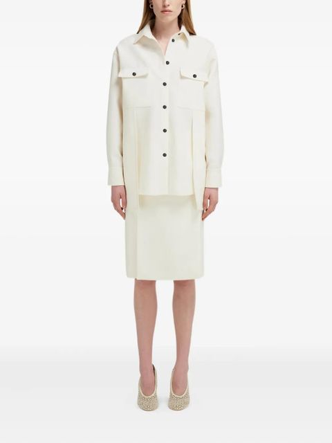 Ferragamo chest-pocket button-fastening shirt - White