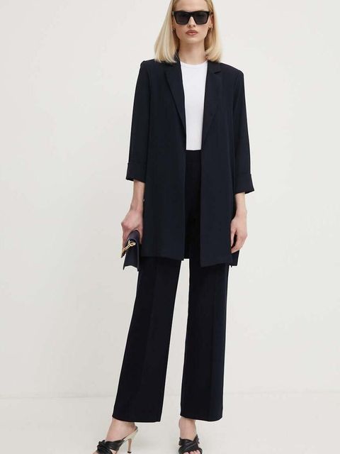 Joseph Ribkoff marynarka kolor granatowy niezapinana gładka 211361 - zdjęcie produktu nr 2