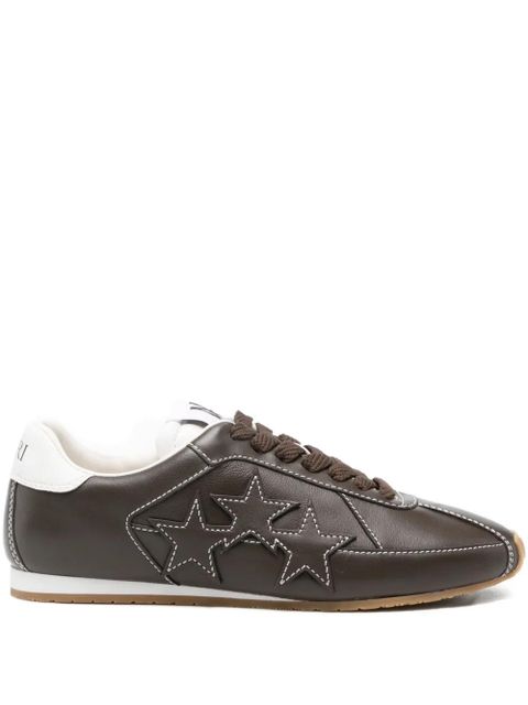 AMIRI Pacific Flat leather sneakers - Brown - zdjęcie produktu nr 1